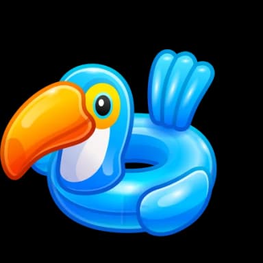 Toucan — Pool Floats Telegram gift model