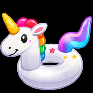 Unicorn — Pool Floats Telegram gift model