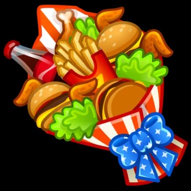 Fast Food — Pretty Posies Telegram gift model