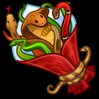 Snake Den — Pretty Posies Telegram gift model