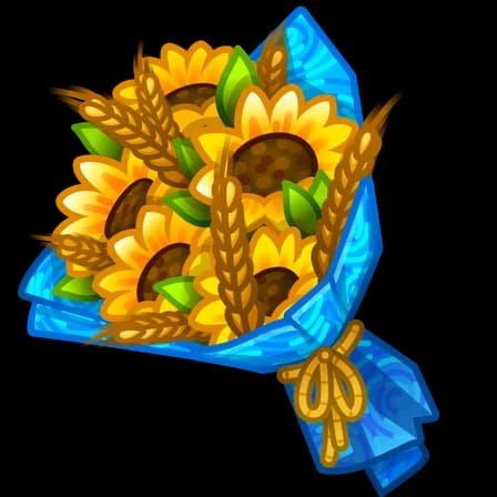 Van Gogh — Pretty Posies Telegram gift model