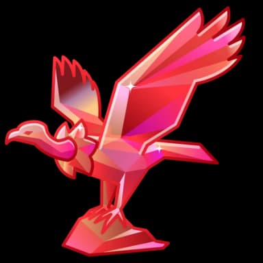 Red Vulture — Rare Birds Telegram gift model