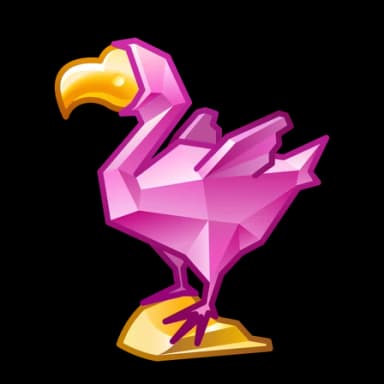 Ruby Dodo — Rare Birds Telegram gift model