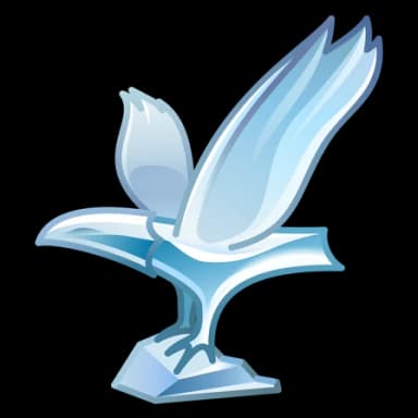 Silver Wings — Rare Birds Telegram gift model