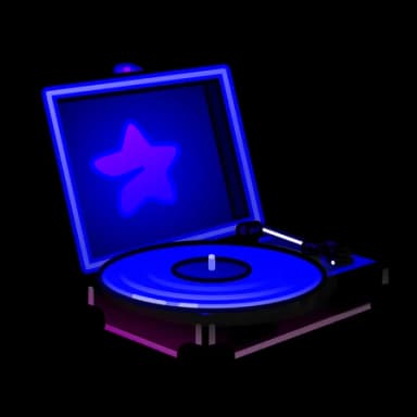DJ Neon — Record Players Telegram gift model