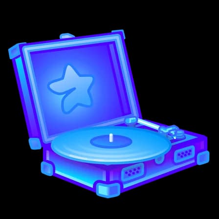 High Voltage — Record Players Telegram gift model