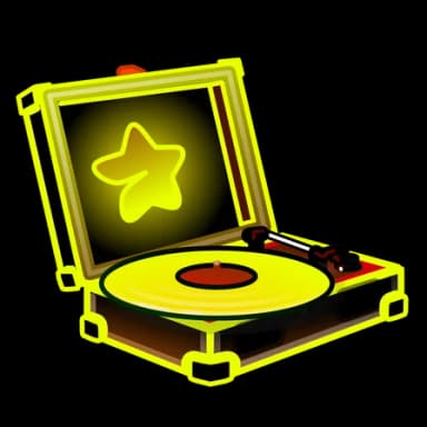 Neon Citrus — Record Players Telegram gift model