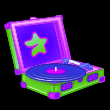 Party Hard — Record Players Telegram gift model