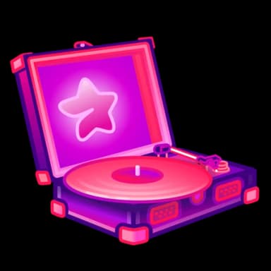 Purple Swag — Record Players Telegram gift model