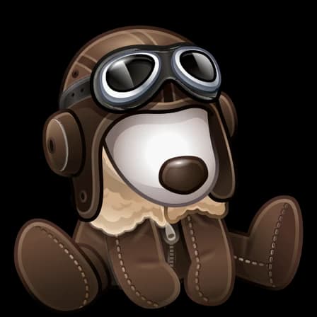 Aviator — Resistance Dogs Telegram gift model