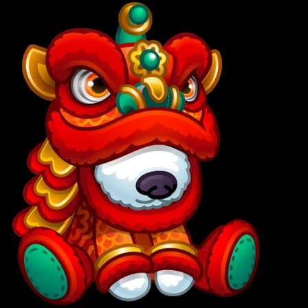 Chinese Dragon — Resistance Dogs Telegram gift model