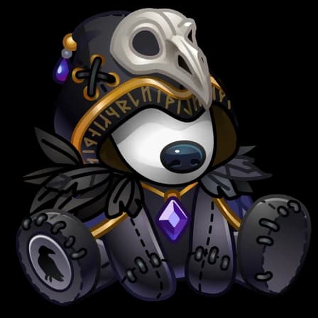 Dark Raven — Resistance Dogs Telegram gift model