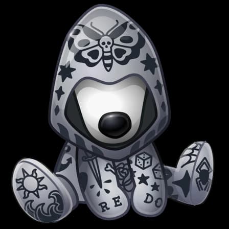 Stencil — Resistance Dogs Telegram gift model