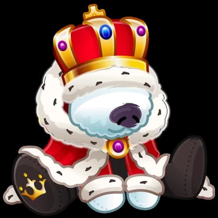 The King — Resistance Dogs Telegram gift model