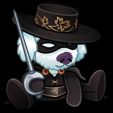 Zorro — Resistance Dogs Telegram gift model