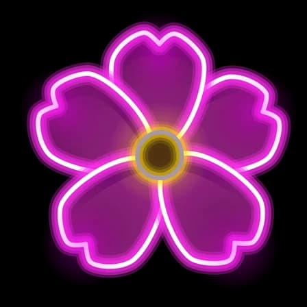Dark Neo — Sakura Flowers Telegram gift model