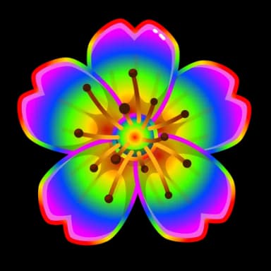 Party Bloom — Sakura Flowers Telegram gift model