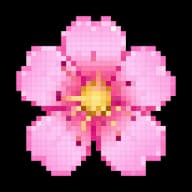 Pixel Bloom — Sakura Flowers
