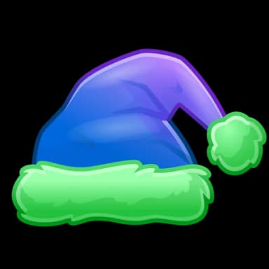 Blueberry Mint — Santa Hats Telegram gift model