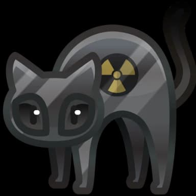 Cat Nukem — Scared Cats Telegram gift model