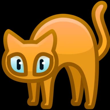 Garfield — Scared Cats Telegram gift model