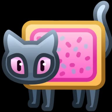 Nyan Cat — Scared Cats Telegram gift model