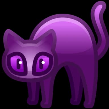 Purrrple — Scared Cats Telegram gift model