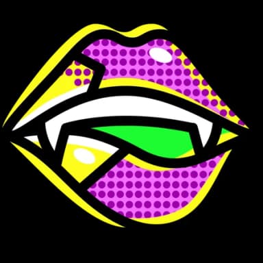 Pop Art — Sharp Tongues Telegram gift model