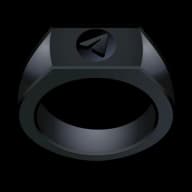Black Noir — Signet Rings