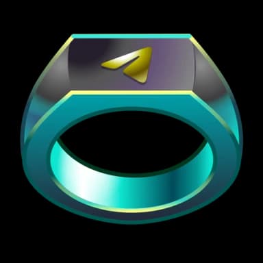 Black Opal — Signet Rings Telegram gift model