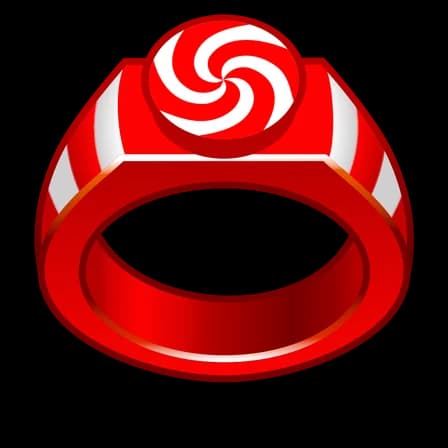 Candy Cane — Signet Rings Telegram gift model