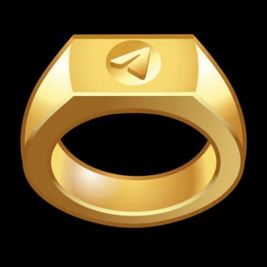 Gold — Signet Rings Telegram gift model