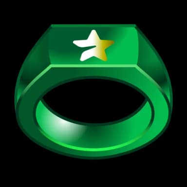 Green Lantern — Signet Rings Telegram gift model