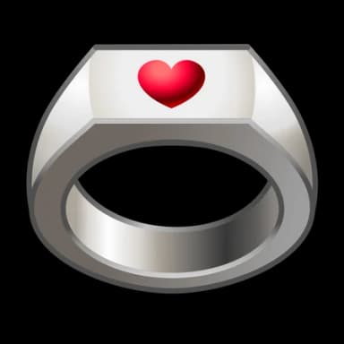 Hearts — Signet Rings Telegram gift model