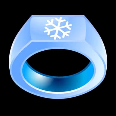 Ice Queen — Signet Rings Telegram gift model
