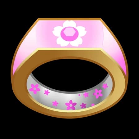 Sakura Gold — Signet Rings Telegram gift model