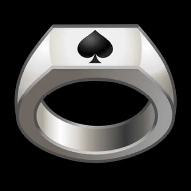 Spades — Signet Rings Telegram gift model