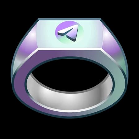 Titanium — Signet Rings Telegram gift model