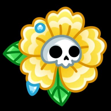 Daisy — Skull Flowers Telegram gift model
