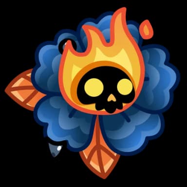 Ghost Rider — Skull Flowers Telegram gift model