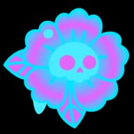 Hypercolor — Skull Flowers