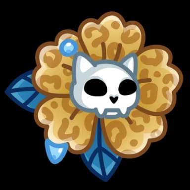 Leopard — Skull Flowers Telegram gift model