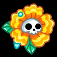 Marigold — Skull Flowers