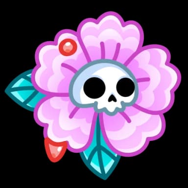 Peony — Skull Flowers Telegram gift model