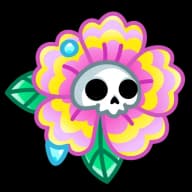 Pink Caprice — Skull Flowers