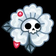 White Rose — Skull Flowers