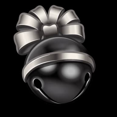 Black Silver — Sleigh Bells Telegram gift model