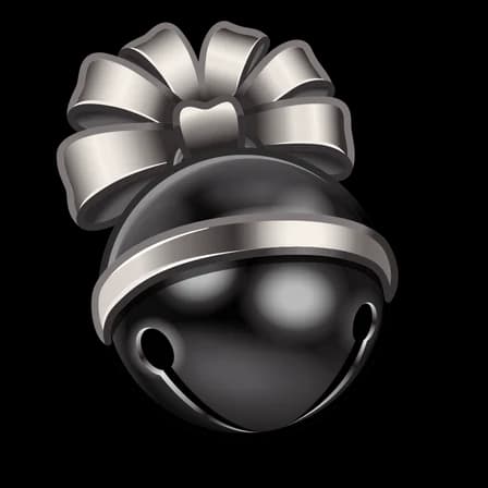 Black Silver — Sleigh Bells Telegram gift model