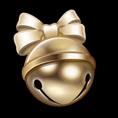 Satin Brass — Sleigh Bells Telegram gift model
