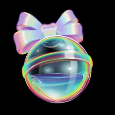 Soap Bubble — Sleigh Bells Telegram gift model